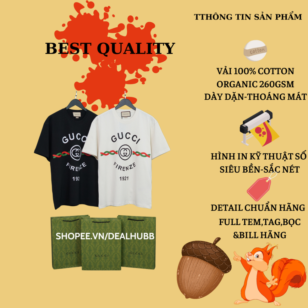 Áo Firezen 1921 nam nữ phong cách luxury and streetwear Áo nam nữ tay lỡ form rộng vải cotton organic Best