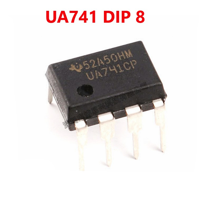 Ic Khuếch Đại Thuật Toán Op Amp UA741, 741 Dip 8 - Chân Cắm chính hảng