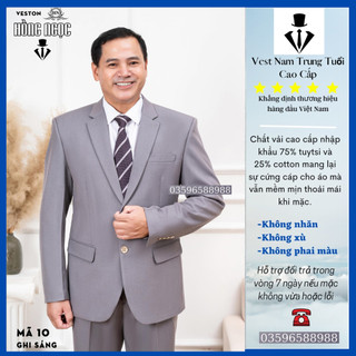 Bộ Vest trung Niên Hồng Ngọc, Vestton Hồng Ngọc phong cách lịch lãm
