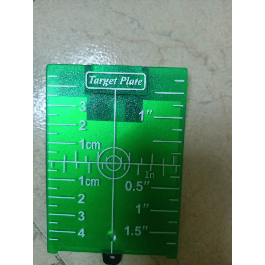 Thẻ Mục Tiêu Laser Từ Tính 1 inch /cm