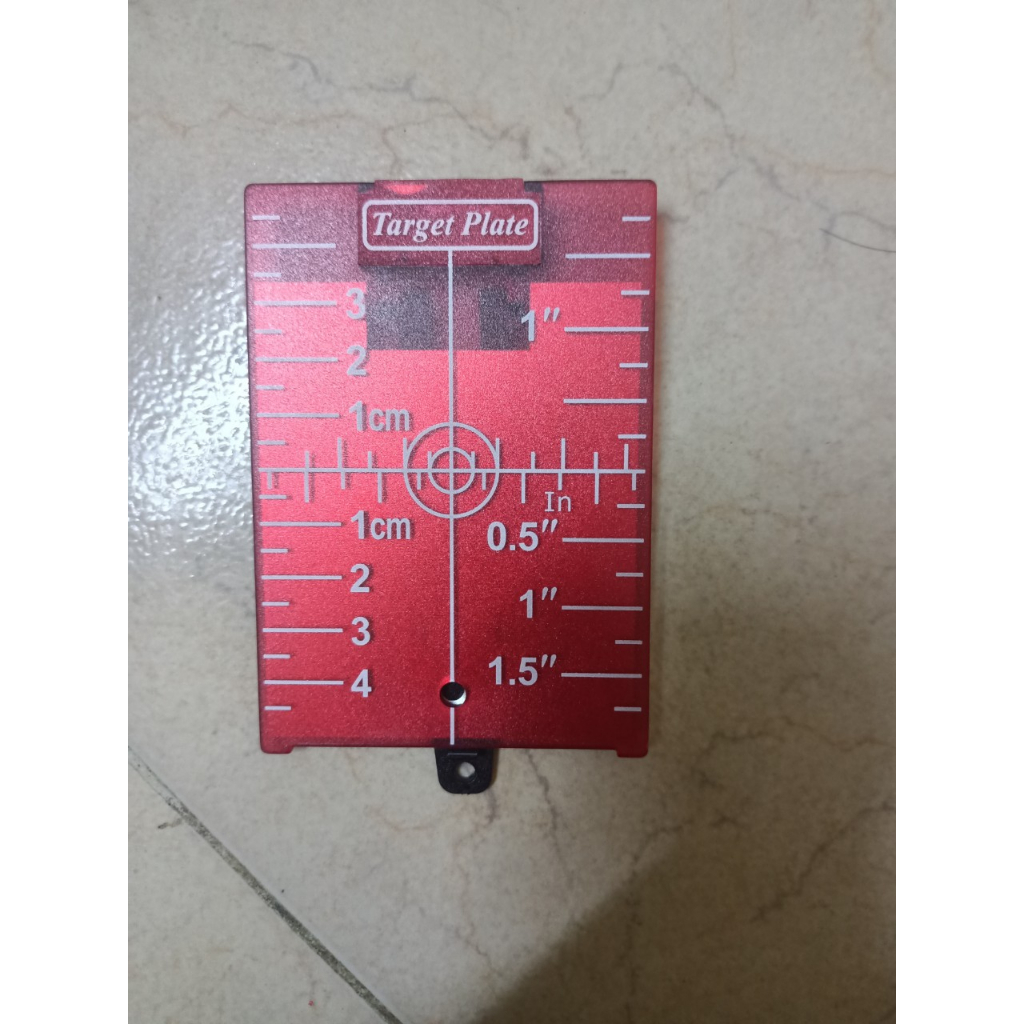Thẻ Mục Tiêu Laser Từ Tính 1 inch /cm