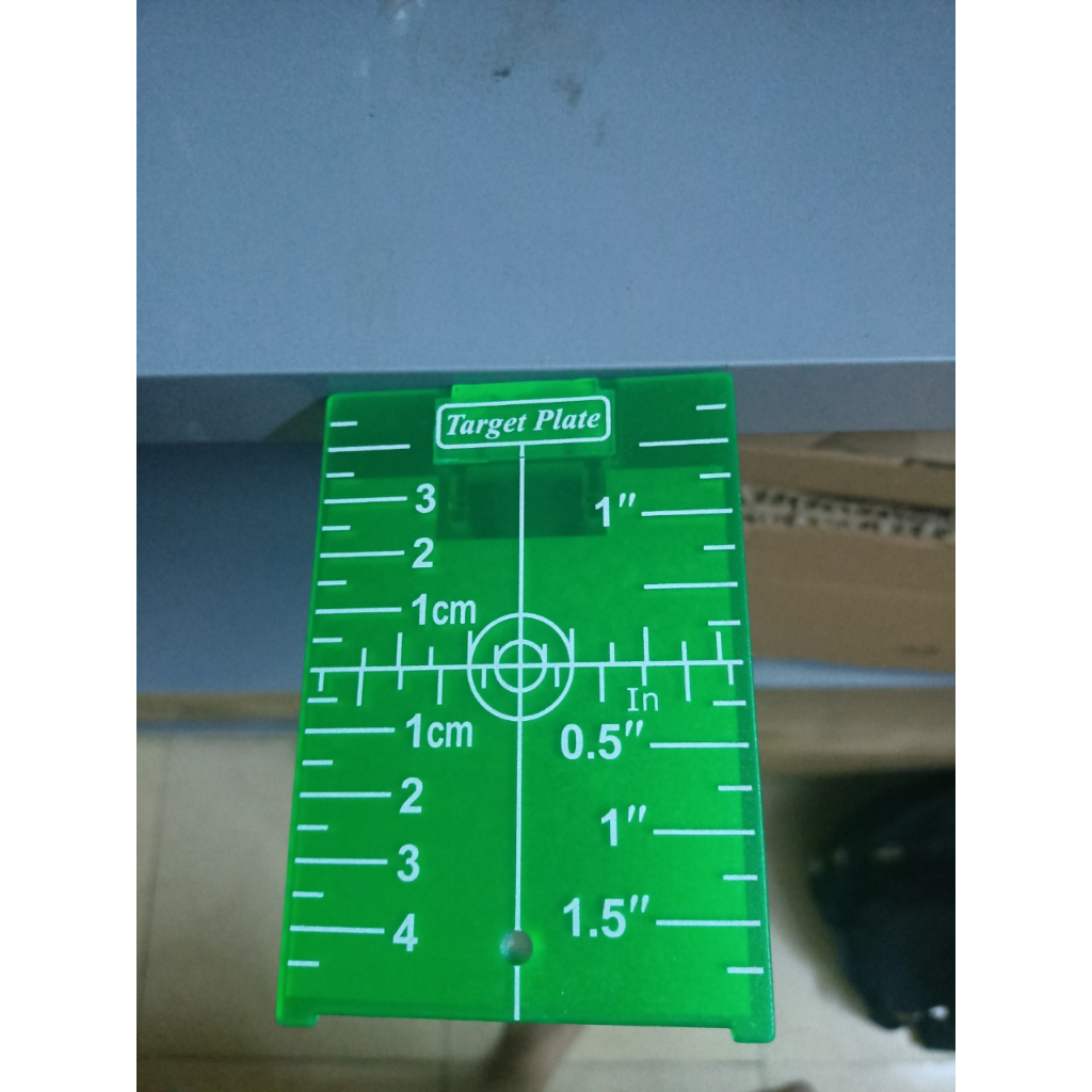 Thẻ Mục Tiêu Laser Từ Tính 1 inch /cm