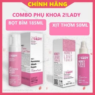 [ hàng chính hãng ] combo dung dịch vệ sinh 2 lady