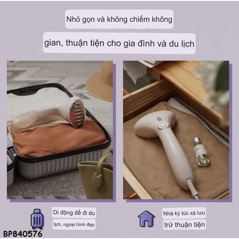 Bàn là hơi nước cầm tay chính hãng Bear