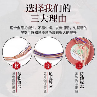 dây đàn pipa tỳ bà dây số 4