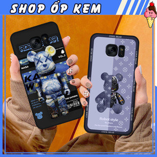 Ốp Lưng SamSung Note 5- S6- S6 Edge- S7- S7 Edge- Note Fe (Fan Edition) In Gấu BE@RBRICK SIÊU DỄ THƯƠNG