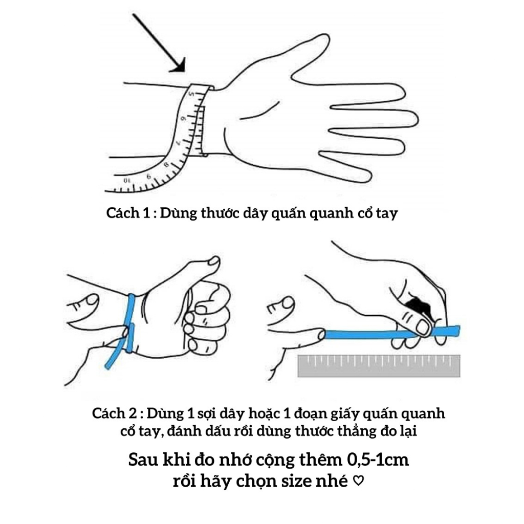 Vòng tay hạt cườm phối charm  - V61 - 317.corner