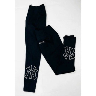Quần legging nữ ny mlb phong cách thể thao hàng xuất xịn