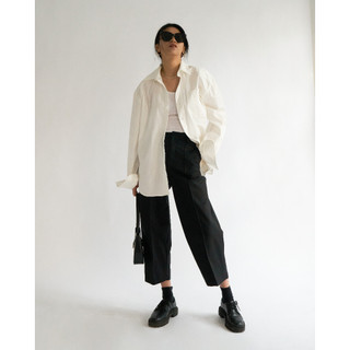 At Least Boyfriend Shirt Áo sơ mi dáng rộng