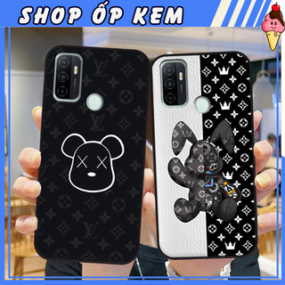 Ốp Oppo A53 2020 In Gấu BE@RBRICK SIÊU DỄ THƯƠNG