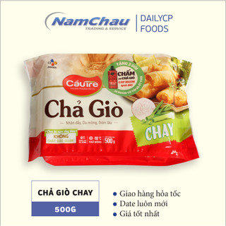 Chả giò chay Cầu Tre gói 500gr/ chiên rán tiện lợi/ ship hỏa tốc HN