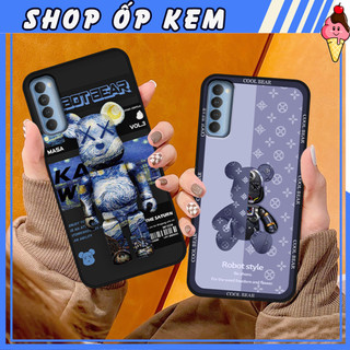 Ốp Oppo Reno 4 - Reno 4 Pro In Gấu BE@RBRICK SIÊU DỄ THƯƠNG