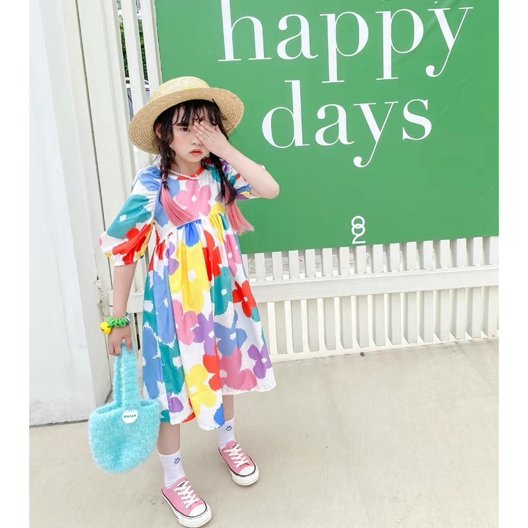 Váy tay bồng  G24