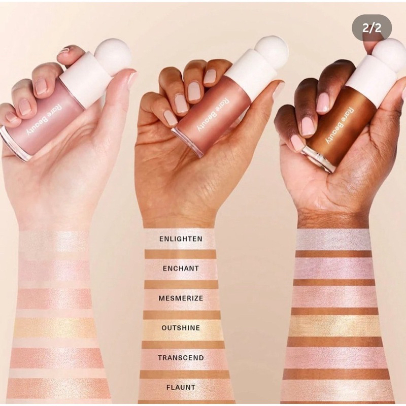 Highlight kem Rare Beauty màu Mesmerize, Flaunt $25