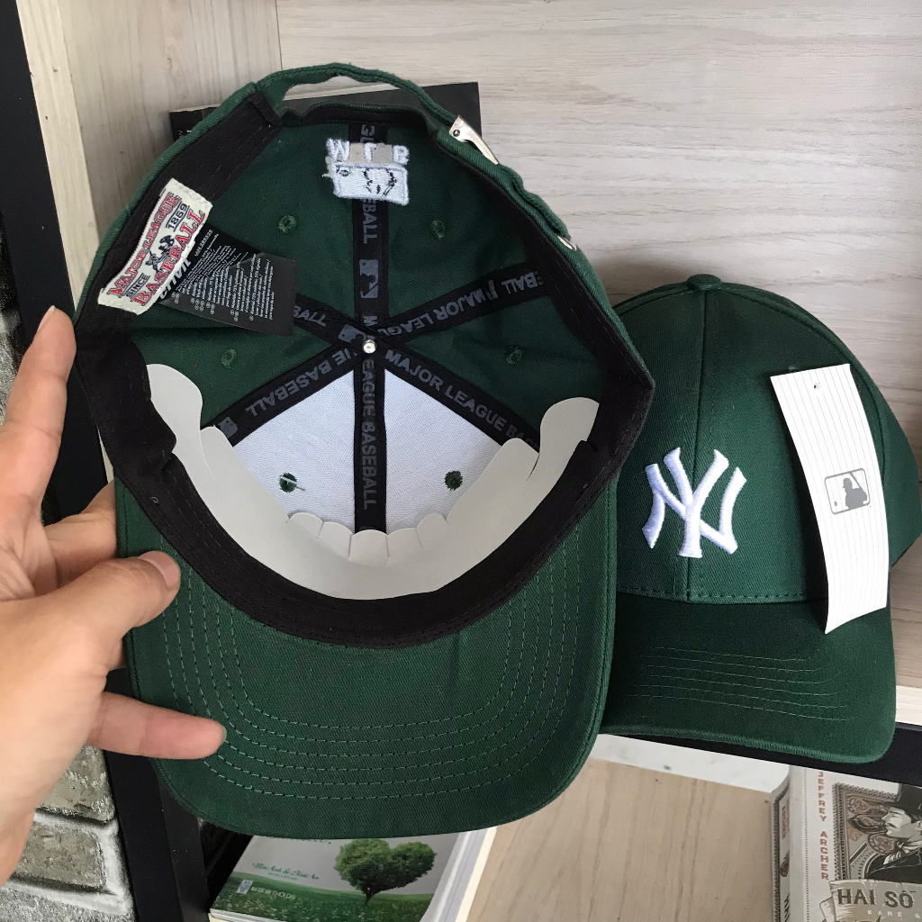 Mũ lưỡi trai thêu chữ NY thời trang Cao Cấp Form Unisex Nam Nữ