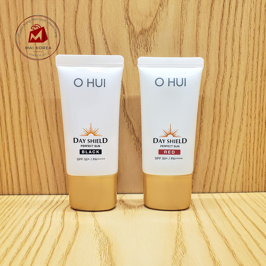 Kem chống nắng OHUI Day Shield PERFECT SUN SPF50+/PA++++ tách set