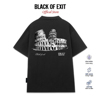 Áo thun polo MONSTER X STREET Roman phông tay lỡ nam nữ form rộng Local Brand