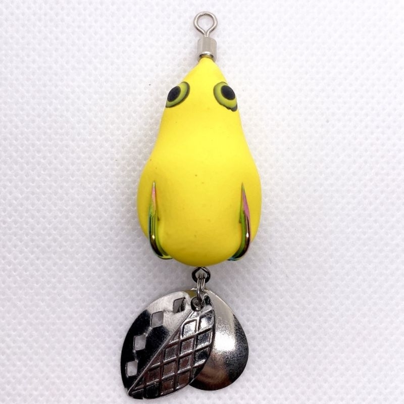 NHÁI HƠI F1-3.5cm _ TVN LURE_ nhái hơi câu cá lóc siêu nhậy
