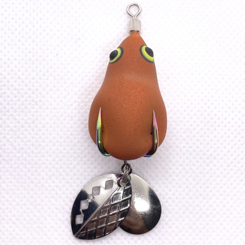 NHÁI HƠI F1-3.5cm _ TVN LURE_ nhái hơi câu cá lóc siêu nhậy