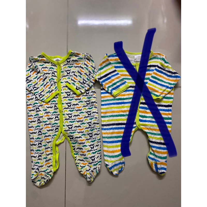 Đồ ngủ liền quần cho bé,6-9 tháng