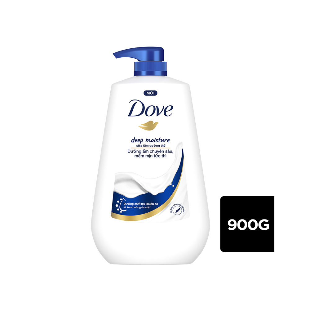 Sữa tắm dưỡng thể Dove dưỡng ẩm chuyên sâu 900g