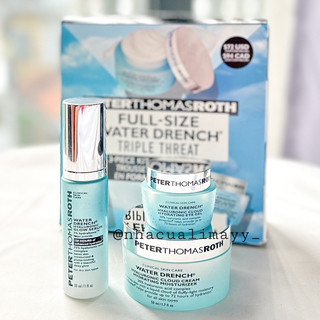 Bộ sản phẩm dưỡng ẩm Peter Thomas Roth Full-Size Water Drench Triple Threat Set