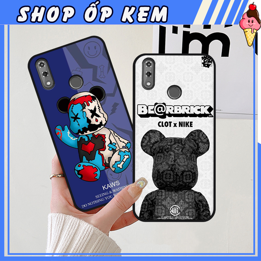 Ốp Lưng Dẻo Trong Vsmart Joy 3 - Star 3 - Star 4 In Gấu BE@RBRICK SIÊU DỄ THƯƠNG