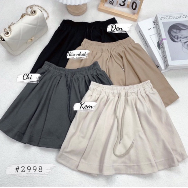 Chân váy thun dáng xoè năng động ZiniStore