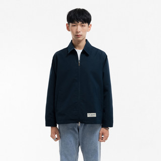 Áo khoác kaki nam cổ bẻ OWL / Navy