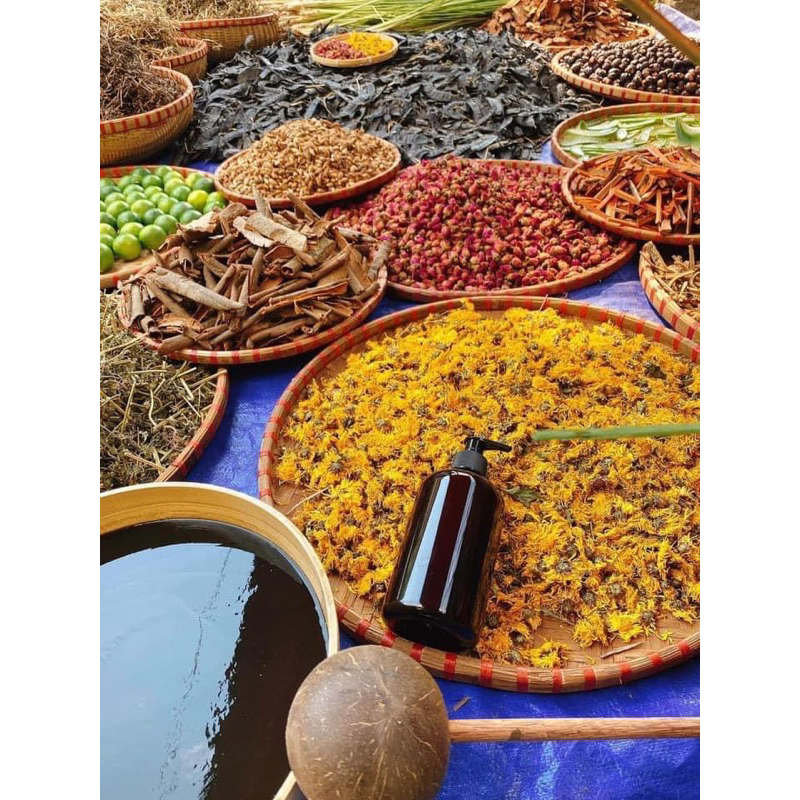 DẦU GỘI THẢO DƯỢC • MAMY GOLD