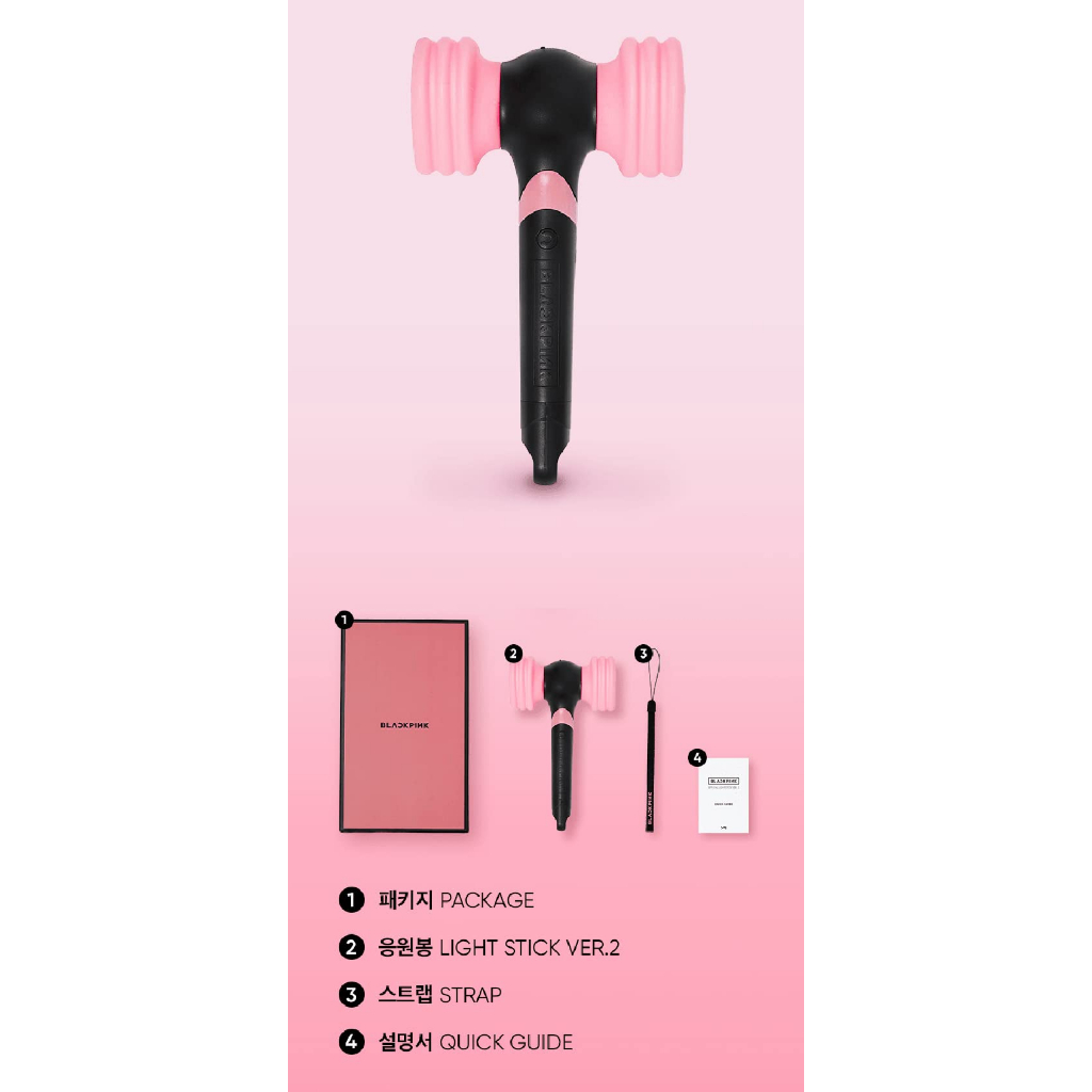 LIGHTSTICK BLACKPINK Đèn cổ vũ Blackpink version 2