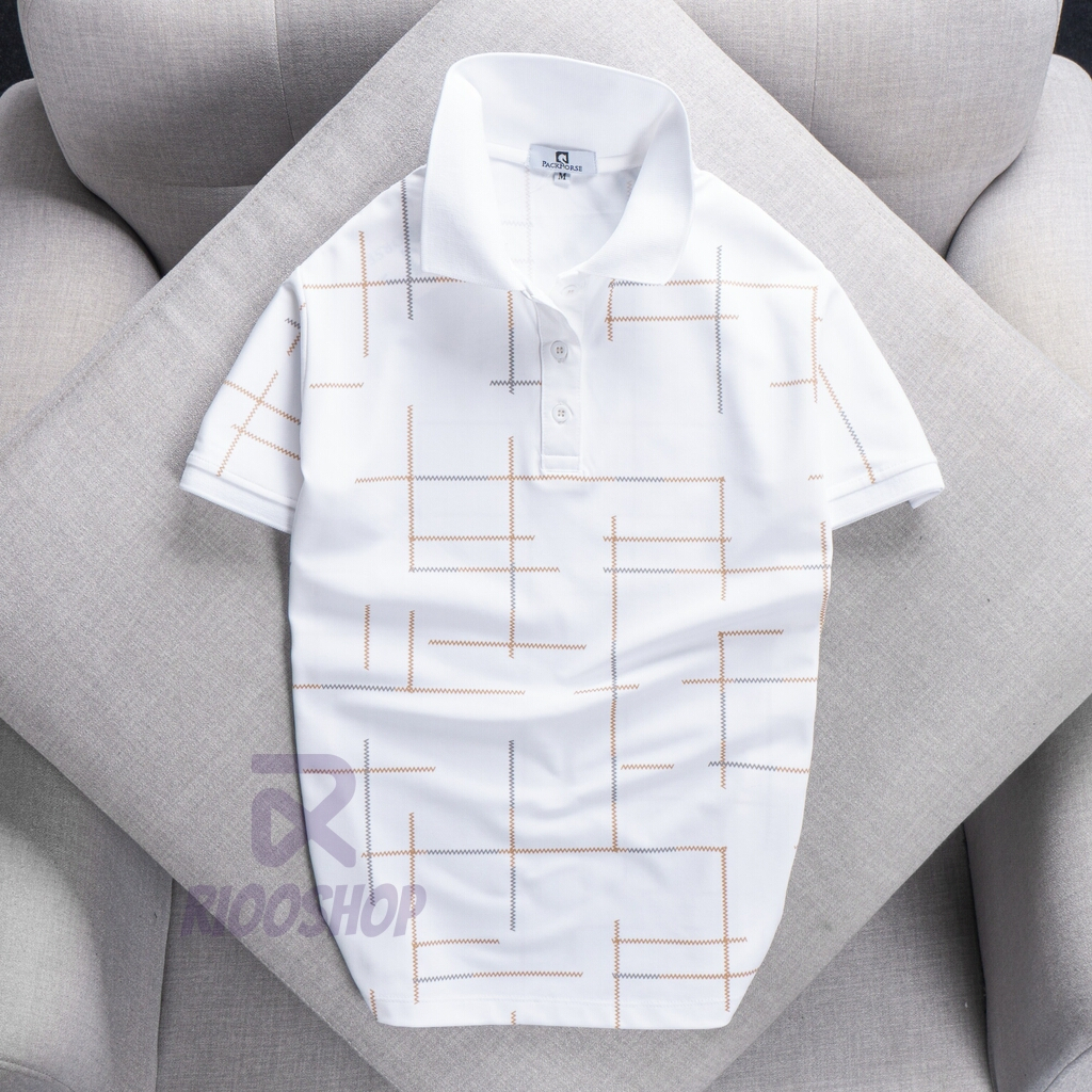 Áo thun nam polo vnxk cao cấp, áo thun nam có cổ ngắn tay trắng, xanh, kem, hồng có size lớn, big size RIOOSHOP RSP086