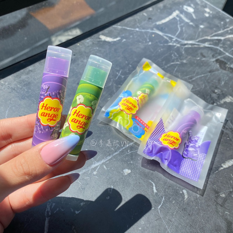 Son dưỡng nho táo chupachup Herorange