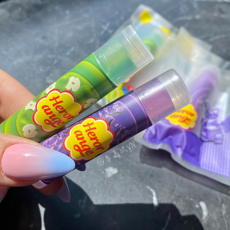 Son dưỡng nho táo chupachup Herorange