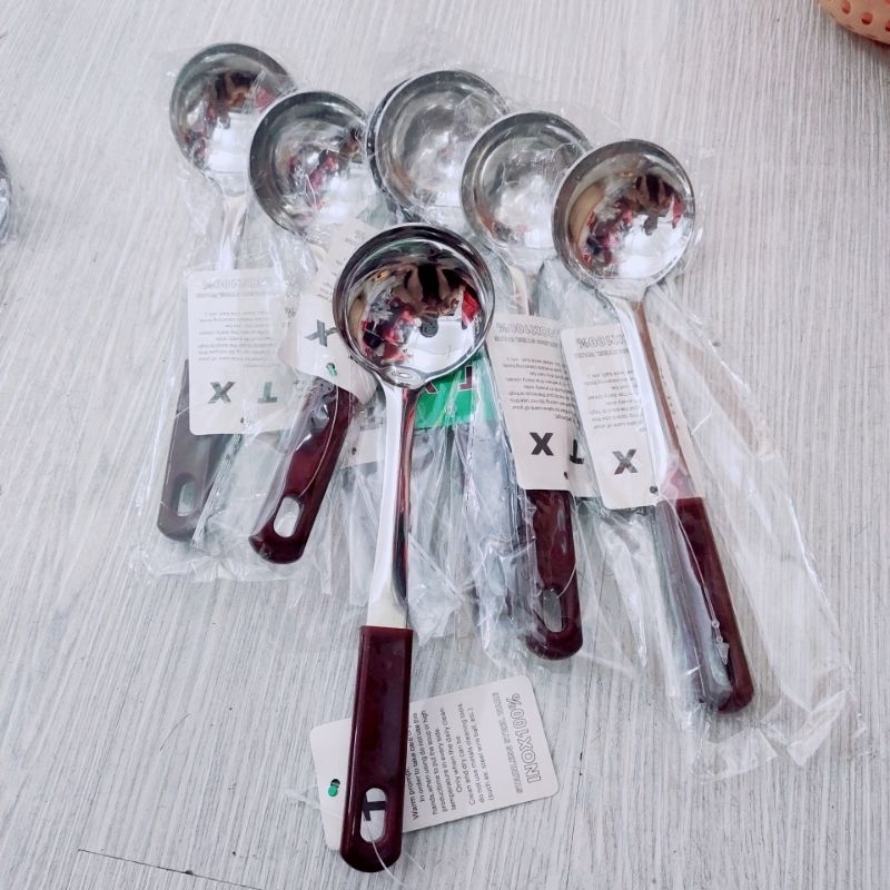 Vá inox cán ngắn múc trân châu , Vá múc thạch