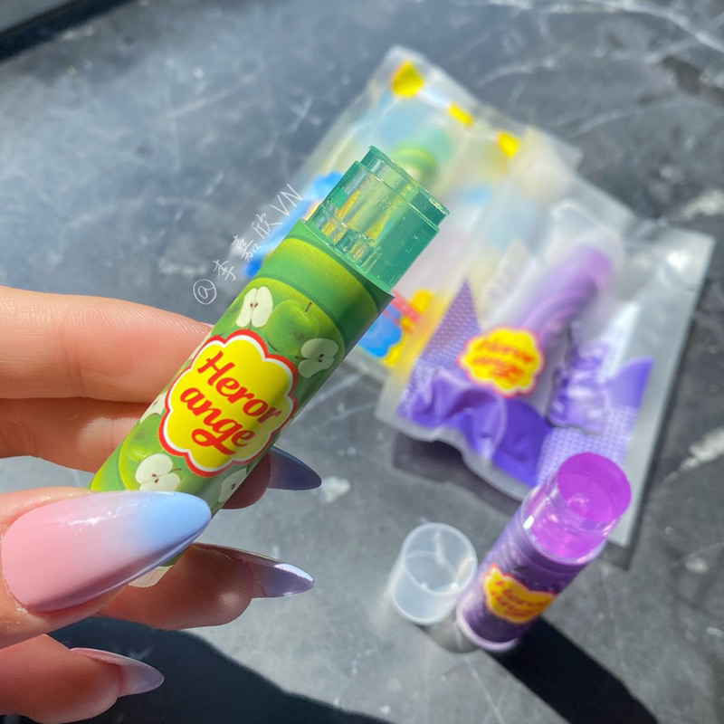 Son dưỡng nho táo chupachup Herorange