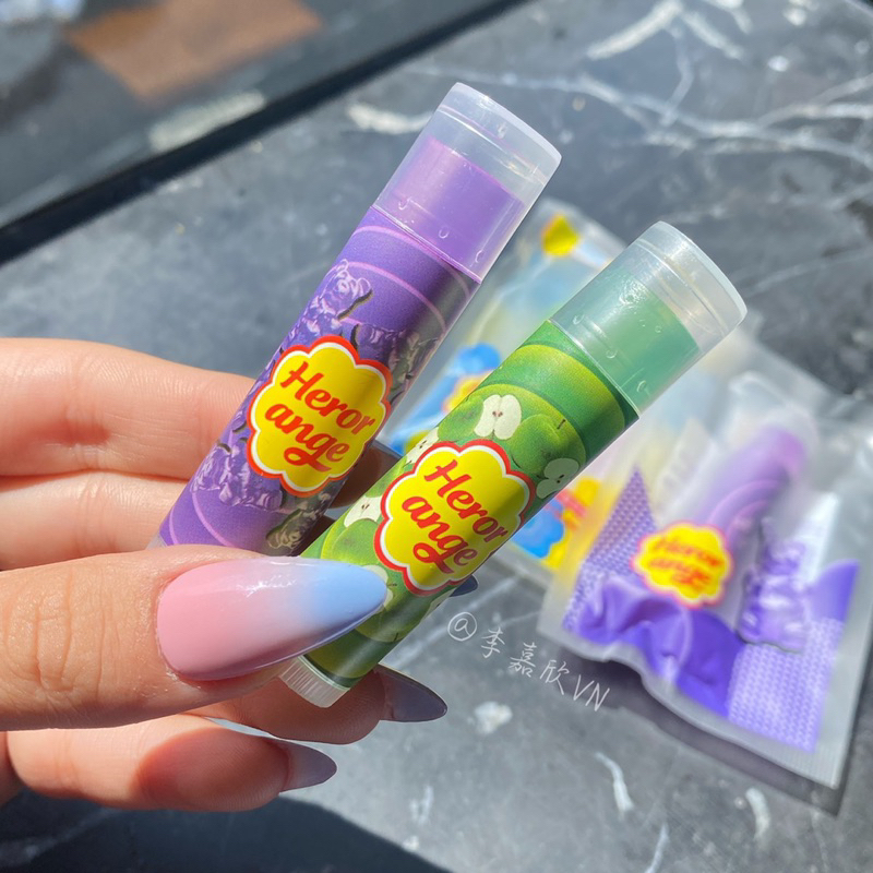 Son dưỡng nho táo chupachup Herorange