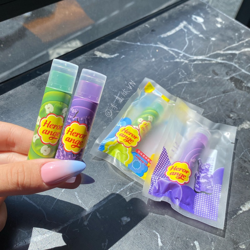 Son dưỡng nho táo chupachup Herorange