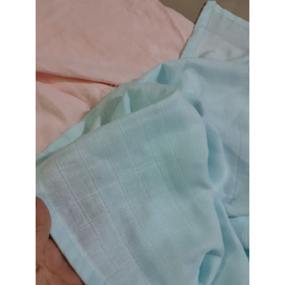 Khăn Tắm Sợi Tre 2 Lớp Cho Bé Size 100x120cm Mềm Mịn Dùng Làm Chăn Đắp