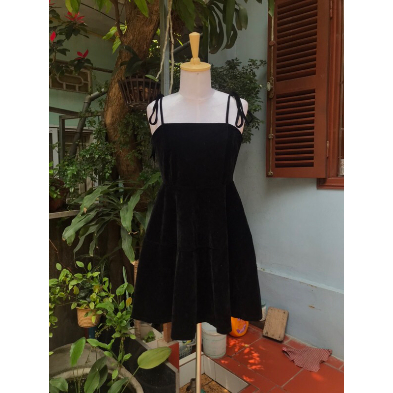 Váy nhung, sườn xám nhung, váy dây nhung, cúp ngực  cập nhật 17/5