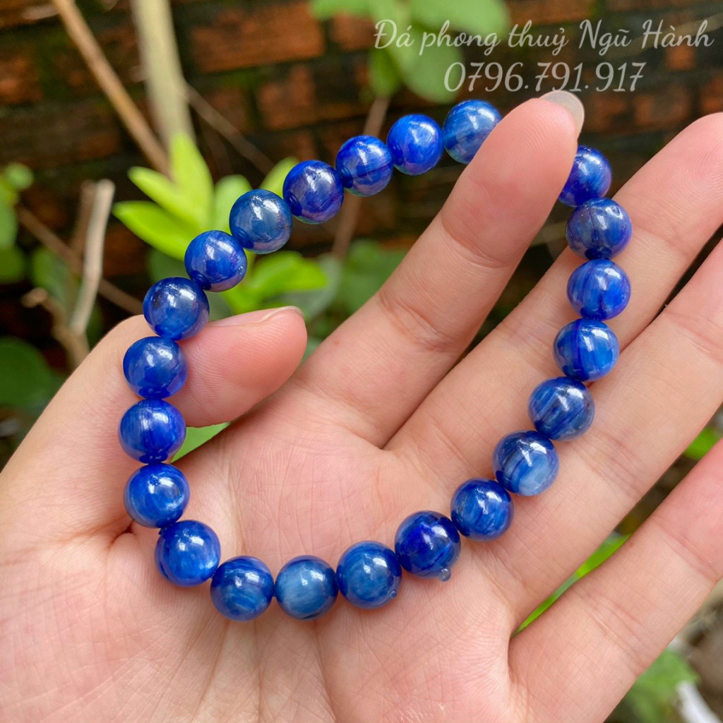 Vòng tay phong thủy, lắc tay đá Kyanite tự nhiên