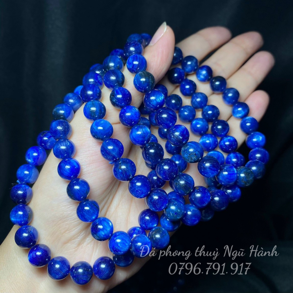 Vòng tay phong thủy, lắc tay đá Kyanite tự nhiên