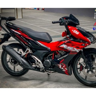 Tem lửa rời honda winner x v2 rsx đỏ đen