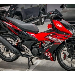 Tem Lửa Rời Honda Winner X V2 Rsx Đỏ Đen
