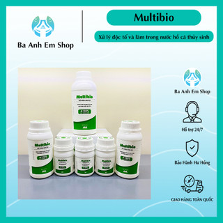 Vi sinh MultiBio - xử lý độc tố và làm trong nước hồ cá thủy sinh