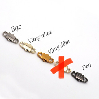 Móc thu dây xích điều chỉnh chiều dài dây túi xách siêu chắc, móc rút ngắn dây thay đổi chiều dài túi xách