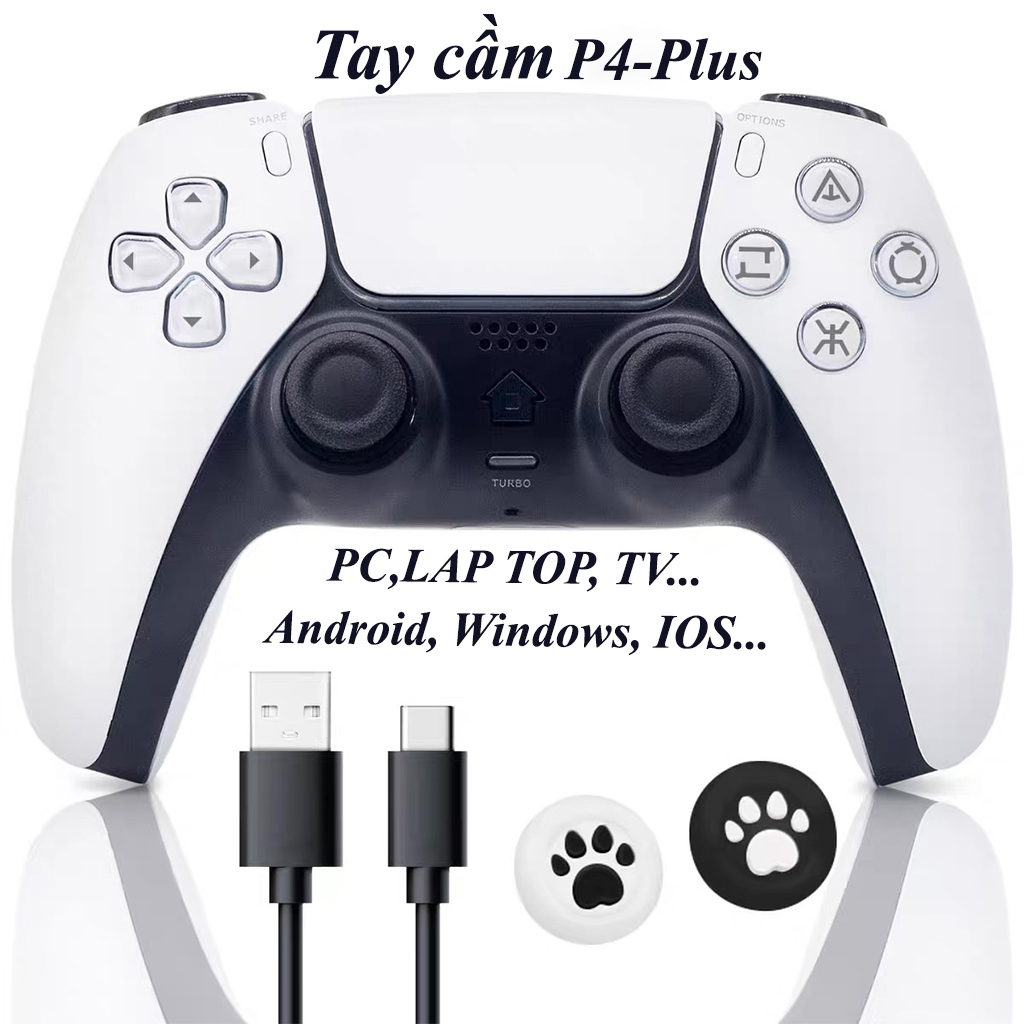 Tay cầm chơi game T-28 / P4-Plus, Tay cầm chơi game fifa online 4 không dây và có dây, P4 Plus chính hãng