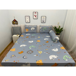 Ga chống thấm Minh Mẫn cotton thun lụa nano kháng khuẩn mịn mát