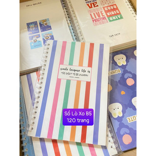 Sổ Lò Xo B5 120 trang