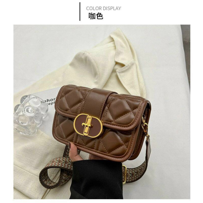 Túi đeo chéo, túi kẹp nách túi xách nữ cd da mềm phom chuẩn thời trang